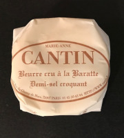 La Fromagerie Marie-Anne Cantin - Beurre Cru À La Baratte Demi-sel Croquant