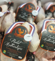 Les Volailles Loyer - Poulet Fermier Authentiques 6x1,8kg