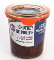 Méditerranée Sauvage - Chutney de Poulpe à la Poire et Figue Noire