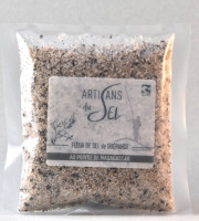 Artisans du Sel - Fleur de Sel de Guérande au Poivre Noir 100g