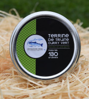 Pisciculture des eaux de l'Inval - Terrine de Truite Curry - 130 gr