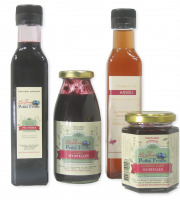 La Ferme des petits fruits - Offre Découverte À La Myrtille : Sirop, Coulis, Confiture Et Vinaigre À La Myrtilles