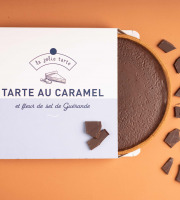 La Jolie Tarte - Tarte au caramel et chocolat - 600g