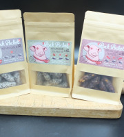 Ferme Porc & Pink - Assortiment Pink Pocket, "Nature, Noisette, Piment", sans nitrite