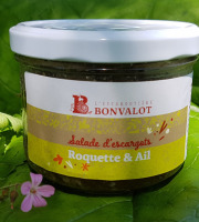 L’escargotière BONVALOT - Salade d'Escargot Roquette et Ail 90g