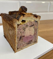 Melsat - Yannick Delpech - Demi pâté en croûte canard-foie gras