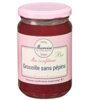 Muroise et Compagnie - Confiture de Groseille Bio (Confiture Sans Pépins) - 350 gr