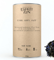 Esprit Zen - Thé Noir "Earl Grey Jazz" - menthe - bergamote - Boite 100g