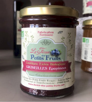 La Ferme des petits fruits - Confiture groseilles épépinées BIO