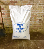 Moulins de Versailles - Farine De Froment T55 Corde Blanche - 25kg