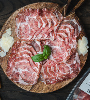 Maison BAYLE   -                                                                                                                                       Champions du Monde de boucherie 2016 - Coppa affinée Stagionata - 80g Sans gluten sans lactose