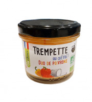 Fromagerie Seigneuret - Trempette au chèvre - Duo de Poivrons - 90g