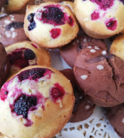 Les Cannelés d'Audrey - Muffins sans gluten aux fruits rouges