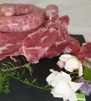 La Ferme du Montet - [SURGELÉ] Colis de Porc Noir Gascon - 10 kg