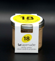 Secrets de Famille - Tapenade d'Olives Vertes - Citron Confit & Amande