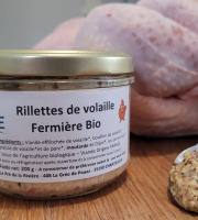 Le Pré de la Rivière - Rillettes de volaille fermière à la moutarde