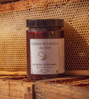 Les Ruchers de Normandie - Confiture de Framboise au miel 440g