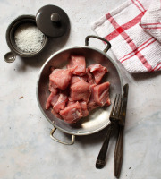 La Ferme du Poublanc - Famille LAFFARGUE - Blanquette de Veau 1kg Salers Bio - Spécial Pentecôte