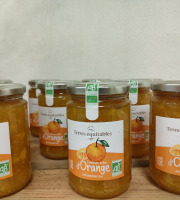 Coopérative Univert - Confiture EXTRA d'Orange Corse BIO