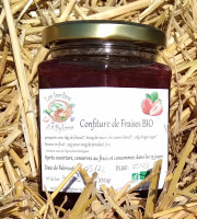 Les Jardins d'Abylone - BIO - Confiture de fraises bio