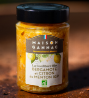 La Maison du Citron - Confiture Bio de Bergamote et Citron de Menton - 220 gr