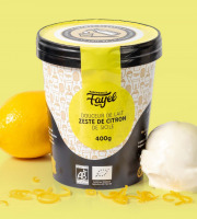 Mademoiselle Fayel - Crème Glacée Douceur de lait zeste de citron de sicile   - 100% Bio x4