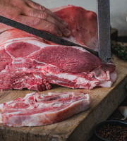 Maison BAYLE   -                                                                                                                                       Champions du Monde de boucherie 2016 - Côte d'Agneau - 400g