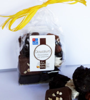 Les amandes et olives du Mont Bouquet - Sachet "douceurs Chocolatées" 100g