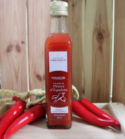 Domaine des Terres Rouges - Vinaigre à la Pulpe de Piment d'Espelette 25 cl