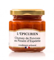 L'Epicurien - Chutney de Poivrons au Piment d'Espelette