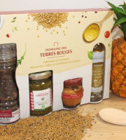 Domaine des Terres Rouges - Coffret Cadeau Condiments