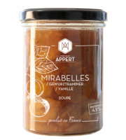 Monsieur Appert - Mirabelles/gewurztraminer/vanille -  Dessert - fruits au sirop