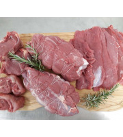 Ferme des Hautes Granges - Colis de veau 8 kg blonde d'aquitaine