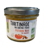 Fromagerie Seigneuret - Tartinade Au Chèvre Frais - Potiron Et Noix De Muscade 90g