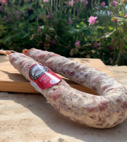 Fontalbat Mazars - saucisse sèche porc pli