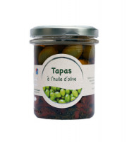 Les amandes et olives du Mont Bouquet - Tapas confits (tomates, amandes, olives) 180 g