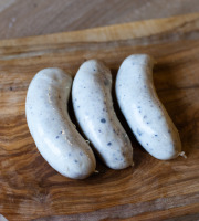 Ferme de Montchervet - Boudin Blanc de Porc aux Cèpes x 2, 250g