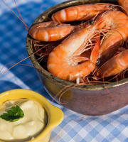 Ô'Poisson - Crevettes Cuites Bio - Lot De 300g