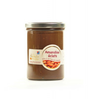 Les amandes et olives du Mont Bouquet - Amandise 200gr – Pâte à tartiner au chocolat et éclats d'amandes