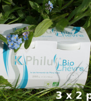 Laiterie du Climont - K-Philus - 6 Pots De K-philus Au Lait Entier De Chèvre