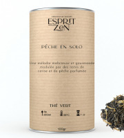 Esprit Zen - Thé Vert "Pêche en Solo" - pêche - Boite 100g