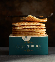 Gaufres Artisanales de Philippe de Bie - Gaufre Vanille Bourbon De Madagascar - Boîte De 6