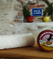 Ferme des Chèvres Brasseuses - Fromage de chèvre - BUCHE BLANCHE au lait cru