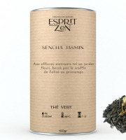 Esprit Zen - Thé Vert "Sencha Jasmin" - jasmin -  Boite 100g