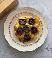 Les Croustades d'Isabelle - Croustades individuelles Salée boudin noir, pomme, compote x4