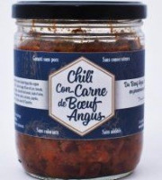 Des Hommes et des Boeufs - Chili con carne de Boeuf Angus - 375 g