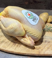 Charcuterie Commenges - 1 Poulet Entier Fermier BIO - 1.8kg