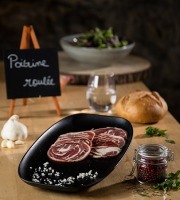 Charcuterie Commenges - Poitrine roulée en tranche