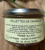 Ferme ALLAIN - Rillettes de canard nature