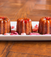 Les Cannelés d'Audrey - Cannelés Grenadine - 9 cannelés - Sans gluten